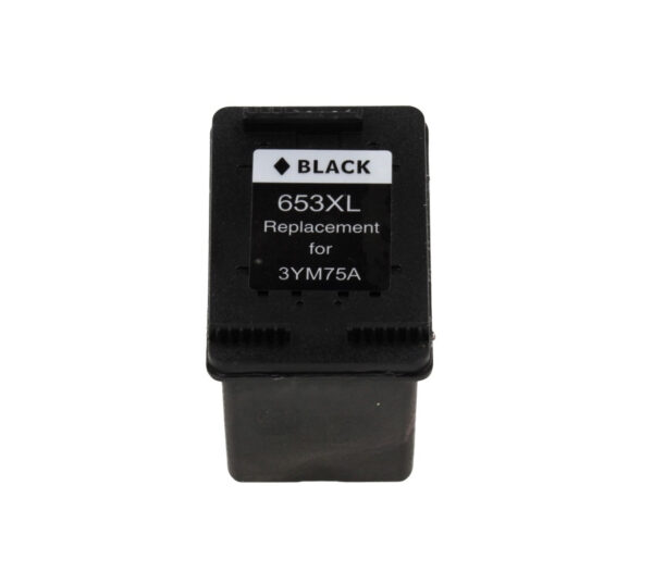 3YM75AE / 653XL zwart inktcartridge - huismerk voor HP