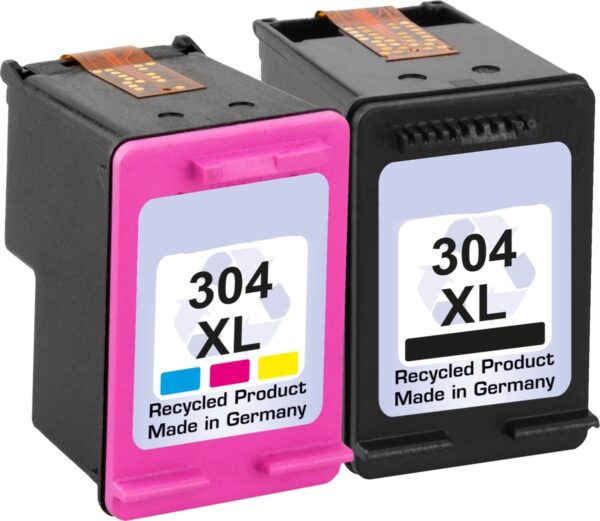 304XL Zwart + Kleur Multipack Huismerk inktcartridges geschikt voor HP